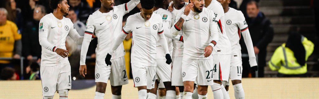 进球大战！联赛杯-吉滕斯造3球德拉普染红 切尔西4-3狼队晋级