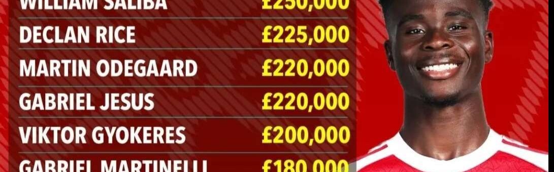 30万周薪！阿森纳沸腾，薪资金字塔为何称不上建成？