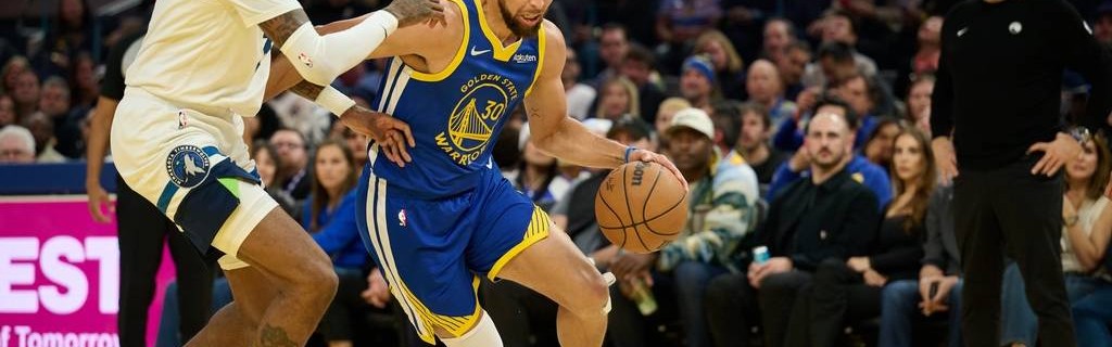 库里复出39分爱德华兹伤停 勇士惜败残阵森林狼